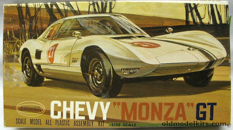 Aurora 1/32 Chevrolet Monza GT, 506-70 plastic model kit